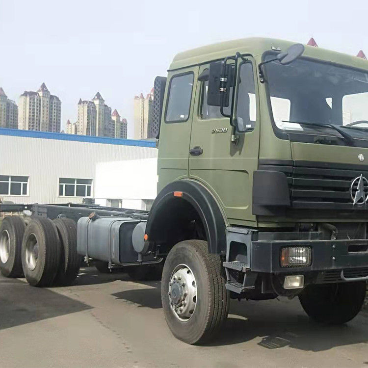 بيبين All Drive 6 Wheel Off Road Truck Cha هيكل 420HP للطرق السيئة