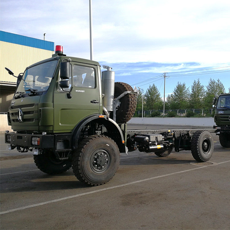 بيبين All Drive 6 Wheel Off Road Truck Cha هيكل 420HP للطرق السيئة