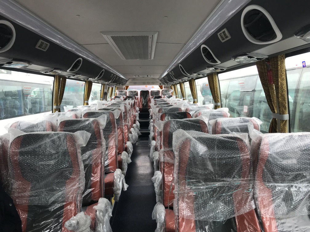حافلة Shenlong Coach الجديدة SLK6122D 47 مقعدًا في اليد اليمنى حافلة جديدة مزودة بمحرك ديزل