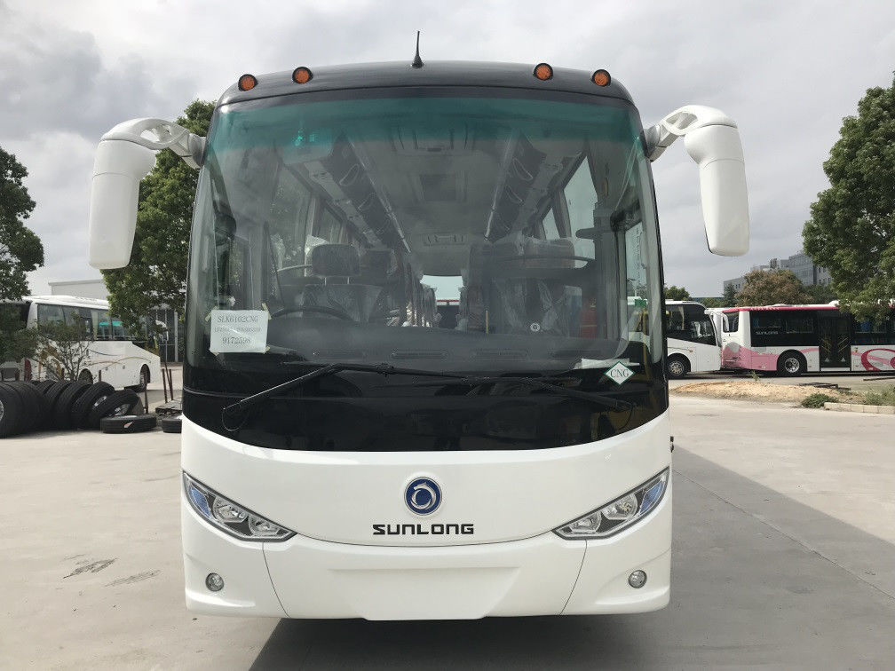 جديد Shenlong Coach Bus SLK6102CNG 35 مقعدًا على اليمين ، حافلة سياحية جديدة مع محرك ديزل