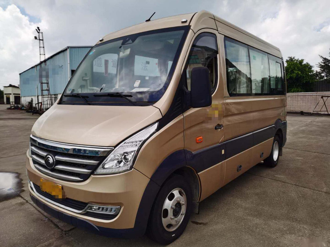 حافلة صغيرة مستعملة Yutong العلامة التجارية CL6 14 مقاعد Euro VI حافلة ركاب منخفضة الكيلومترات