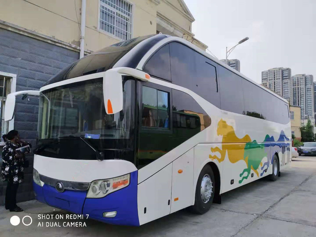 53 مقعدًا مستعملة Yutong ZK6117 حافلة حافلة مستعملة 2012 سنة محرك ديزل بدون حوادث