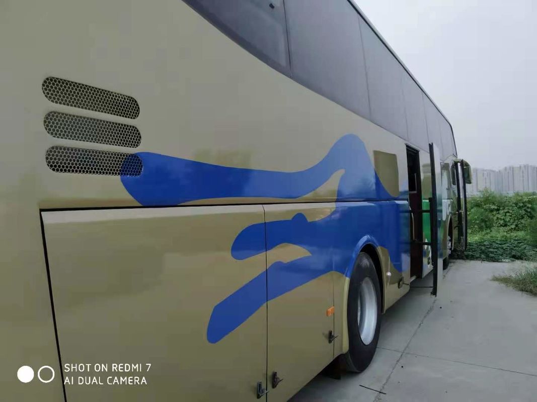 55 مقعدًا تستخدم Yutong ZK6127 Bus حافلة حافلة مستعملة عام 2012 محرك ديزل في حالة جيدة