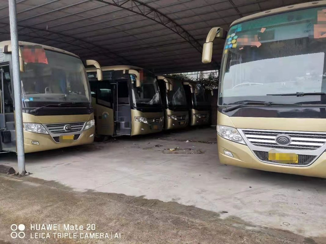 ZK6112D 52 مقاعد - محرك ديزل أمامي يستخدم باص yutong موديل Mid - أصفر نموذج محرك اليد اليسرى