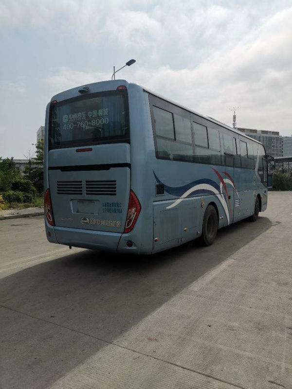 2015 سنة 47 مقاعد مستعملة ZHONGTONG Coach Bus LCK6101 مع مكيف الهواء للسياحة