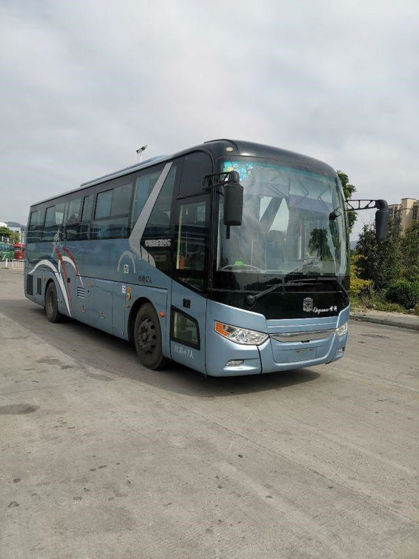 2015 سنة 47 مقاعد مستعملة ZHONGTONG Coach Bus LCK6101 مع مكيف الهواء للسياحة