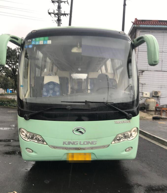 تجديد 2012 سنة مستعملة King long XMQ6900 Coach Bus 39 مقعدًا تستخدم حافلة محرك ديزل بدون حوادث حافلة LHD