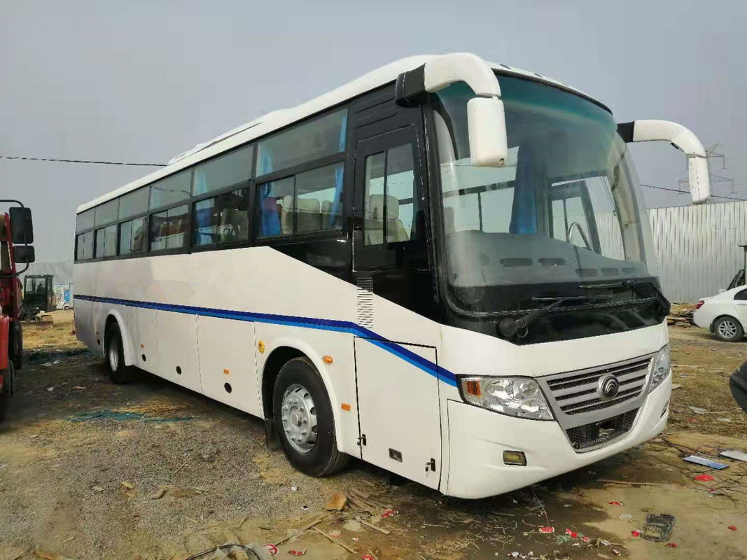 53 مقعدًا 2012 سنة مستعملة Yutong Bus ZK6112D محرك ديزل RHD Driver Steering No حادث