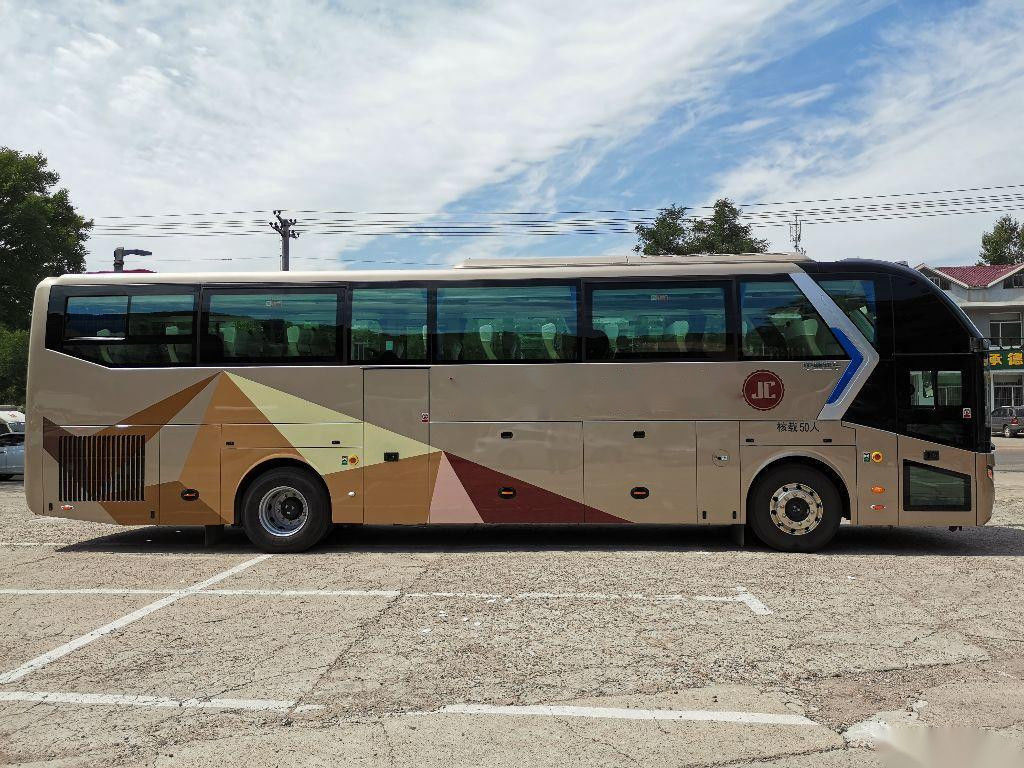 Zhongtong Bus LCK6119 50 مقعدًا 2019 مقصورة سعة كبيرة Euro V 336kw هيكل Aiebag