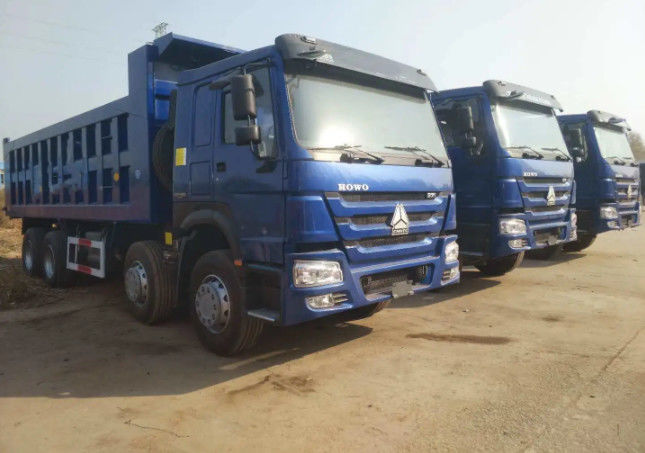 2018 نموذج Sinotruk Howo 8 * 4 مستعمل قلابة شاحنة قلابة 30Ton 50 Ton