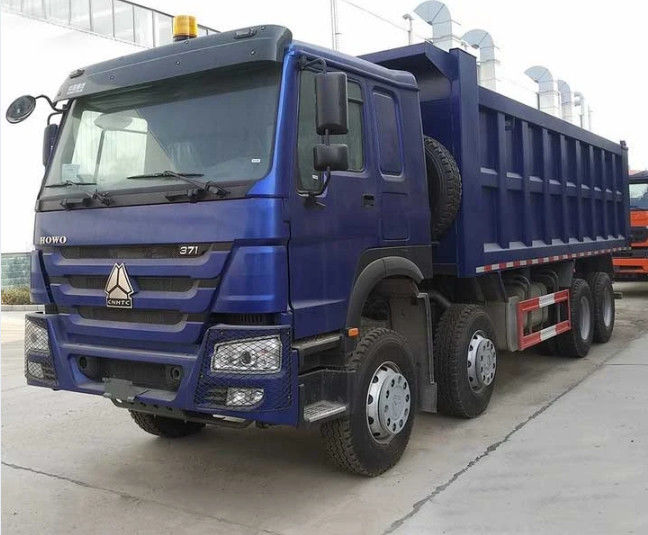 2018 نموذج Sinotruk Howo 8 * 4 مستعمل قلابة شاحنة قلابة 30Ton 50 Ton