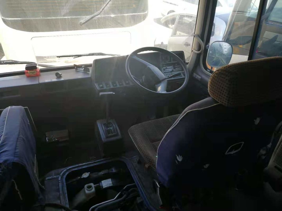 المقود الأيمن مستعملة كوستر باص ماركة تويوتا 23 / 29seats Low Kilometer 1hz Engine