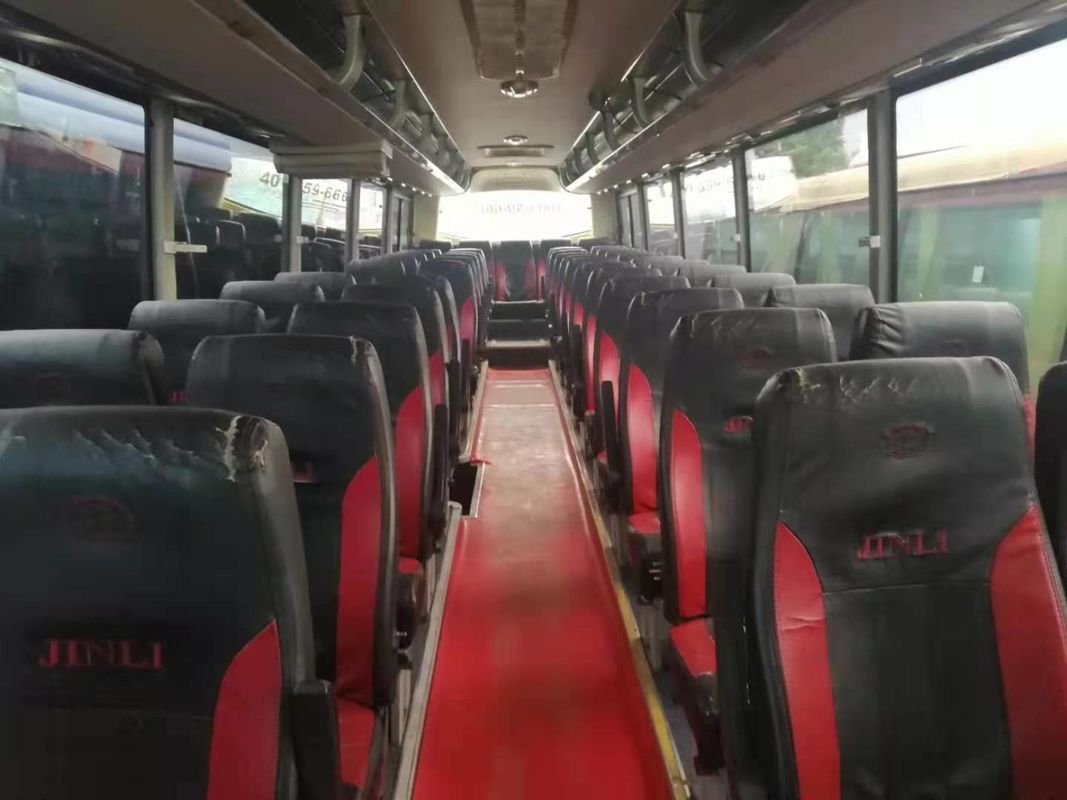 54 مقعدًا تستخدم Yutong ZK6127H Bus حافلة حافلة مستعملة عام 2011 بمحرك ديزل بحالة جيدة