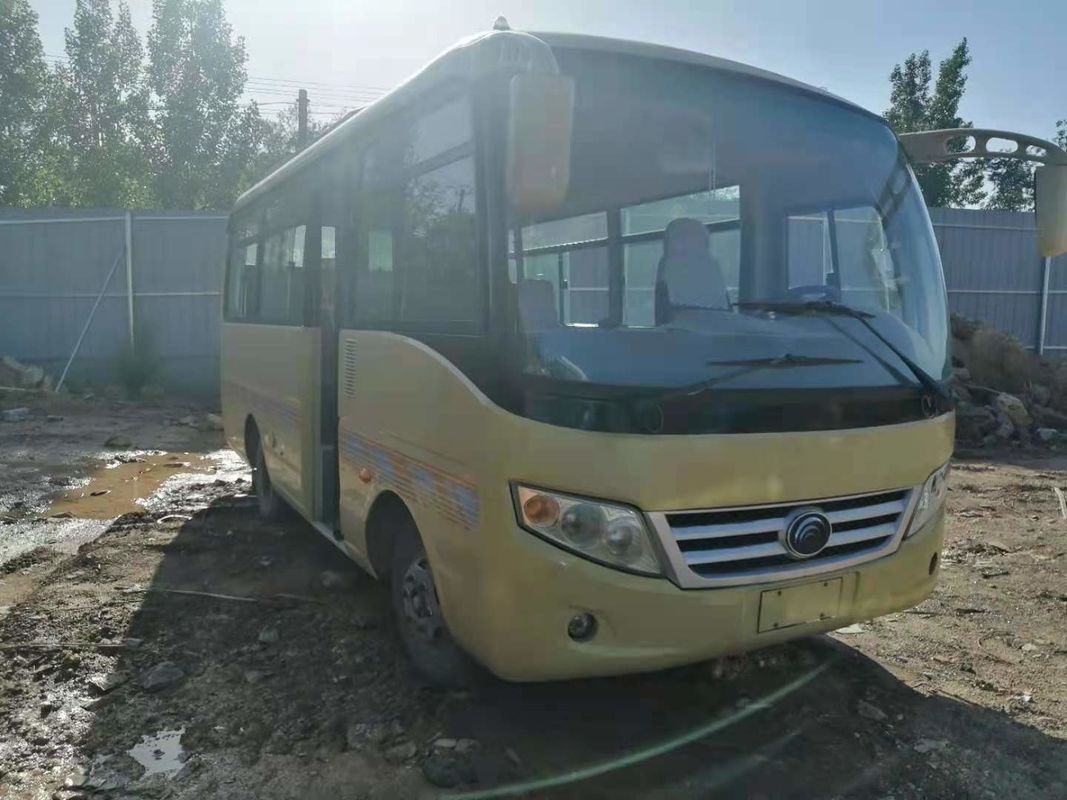2010 سنة 19 مقاعد مستعملة Yutong Bus Model ZK6608 Left Hand Drive Model ZK6608 No Accident 2 Axle