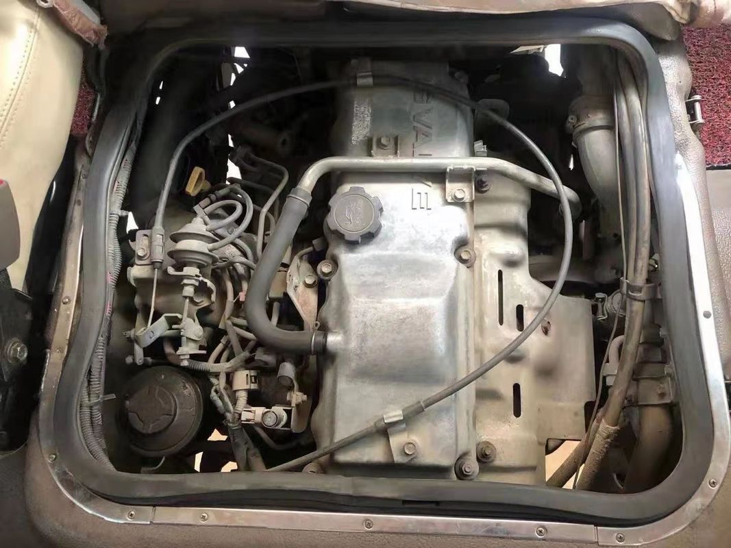 حافلة صغيرة مستعملة Toyota Coaster 15B Engine 23/29 مقاعد مستعملة حافلة ركاب كيلومترات منخفضة