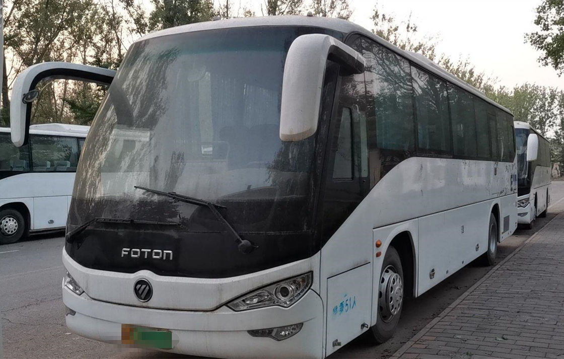 2016 سنة 51 مقعدًا تستخدم حافلة Foton Coach مع مقاعد جديدة كهرباء وقود LHD في حالة جيدة