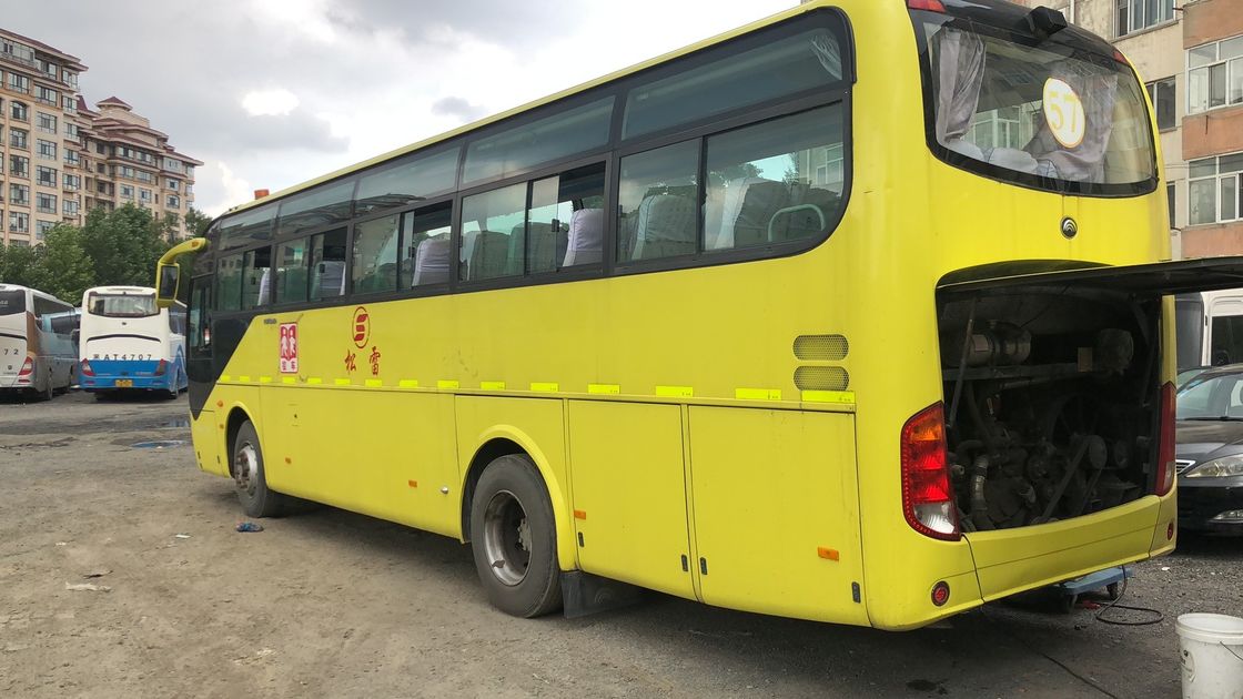 51 مقعدًا مستعمل Yutong ZK6107 Bus Used Coach Bus 2012 Year 100km / H Steering LHD NO حادث
