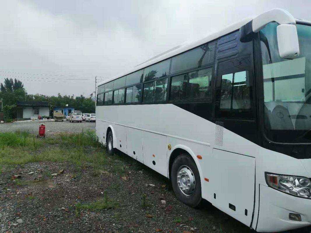 تجديد 54 مقعدًا 2014 سنة مستعملة Yutong Bus ZK6112D محرك ديزل RHD Driver بدون حوادث