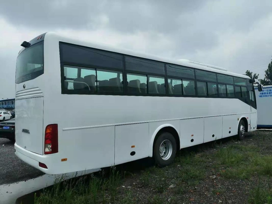 تجديد 54 مقعدًا 2014 سنة مستعملة Yutong Bus ZK6112D محرك ديزل RHD Driver بدون حوادث
