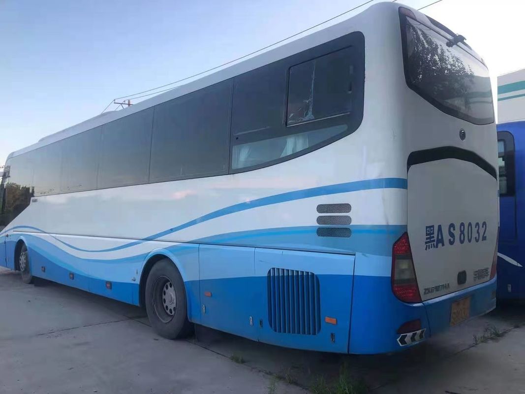 YUTONG BUS ZK6127 حافلة كوتش مستعملة للمبيعات Yutong حافلة مستعملة 53 مقعدًا بأسعار رخيصة محرك خلفي توجيه يسار