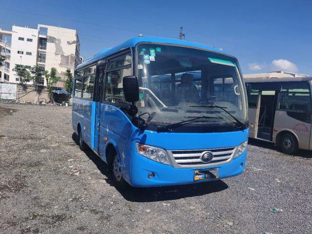 مستعملة ميني باص Yutong العلامة التجارية ZK6609 محرك ديزل أفريقيا LHD / RHD