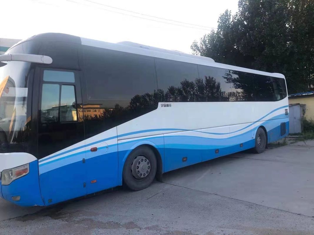 53 مقعدًا مستعملة Yutong ZK6127 Bus حافلة حافلات مستعملة لعام 2008 مقاعد جديدة بمحرك ديزل LHD في حالة جيدة