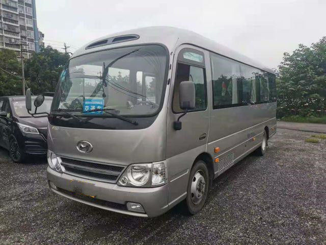 11-Seats Coach Bus Max Diesel Tank Engine أبعاد H-yundai Origin تستخدم ميني باص CHM6710 حالة جيدة