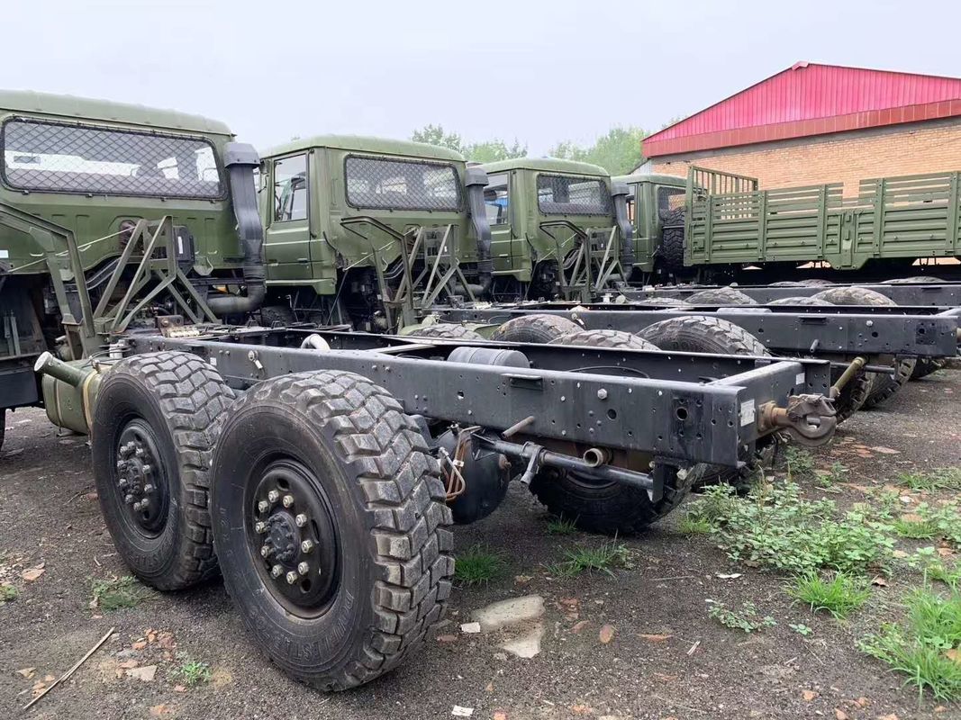 4x4 شاحنة على الطرق الوعرة هيكل Dongfeng 6x6 Desert Truck Camper Truck هيكل السيارة العسكرية