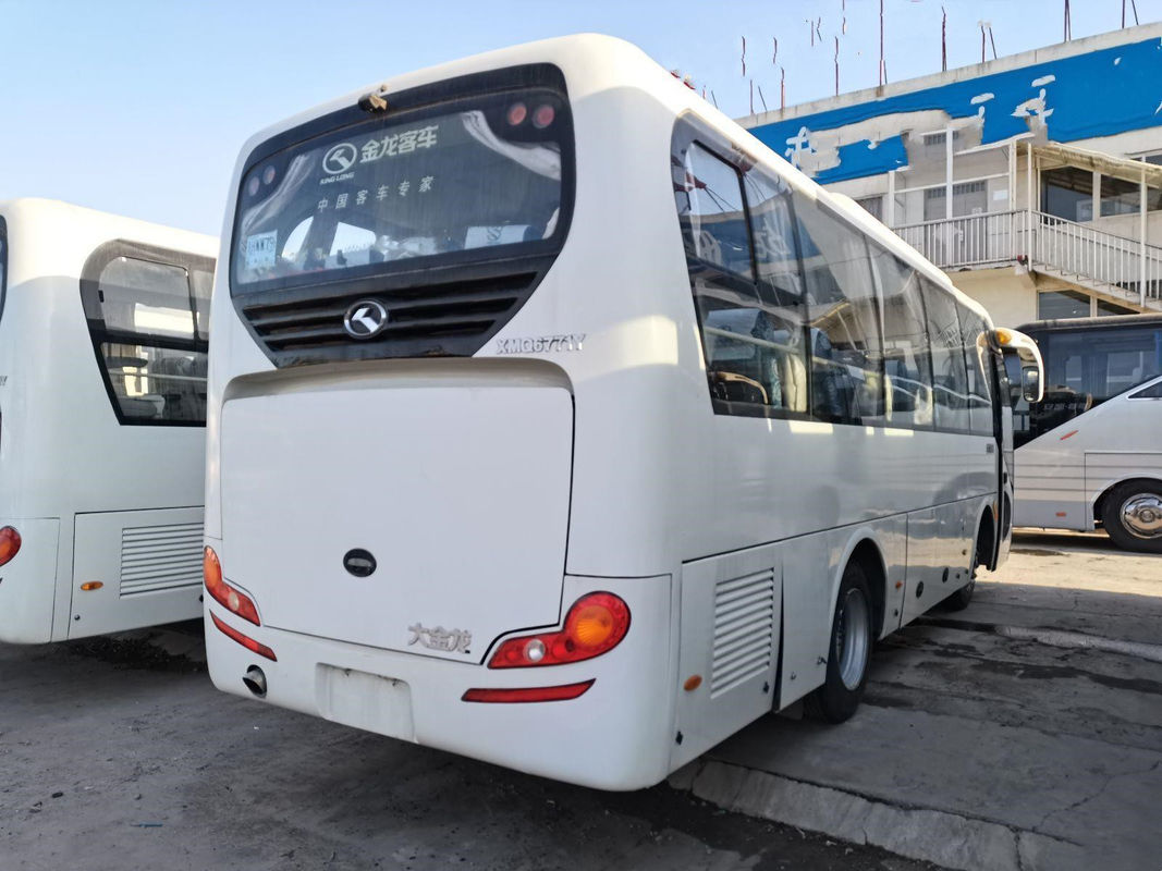 Kinglong Brand 30-39 Seats XMQ6771 Used Shuttle City Passager Coach Bus للبيع