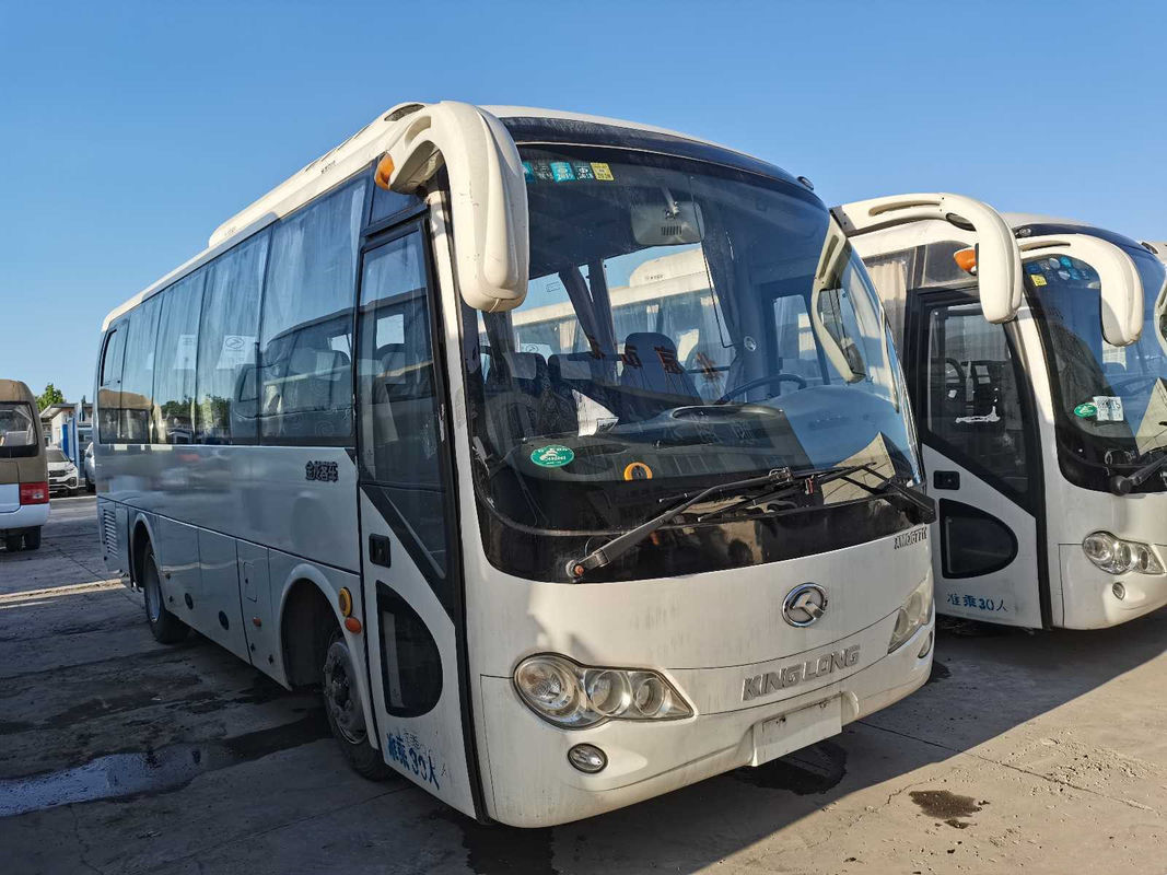 Kinglong Brand 30-39 Seats XMQ6771 Used Shuttle City Passager Coach Bus للبيع