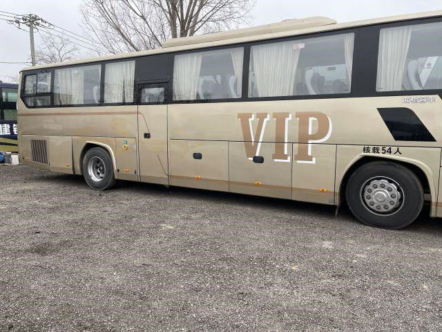 2018 سنة 54 مقعدًا محرك ديزل خلفي يستخدم Higer Bus KLQ6129TA حافلة سياحية مستعملة بدون حوادث