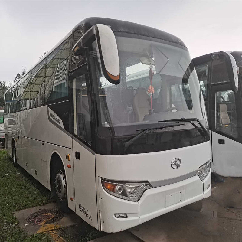 2016 سنة 49 حافلة مستعملة تستخدم King Long XMQ6113 Coach Bus محرك ديزل التوجيه باليد اليسرى بدون حوادث