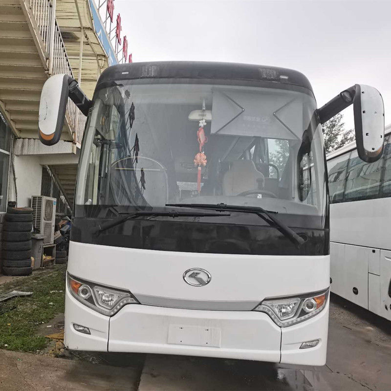 2016 سنة 49 حافلة مستعملة تستخدم King Long XMQ6113 Coach Bus محرك ديزل التوجيه باليد اليسرى بدون حوادث