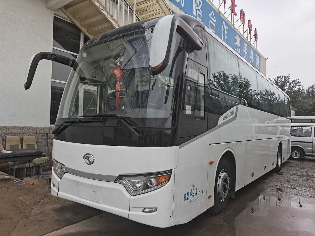 2016 سنة 49 حافلة مستعملة تستخدم King Long XMQ6113 Coach Bus محرك ديزل التوجيه باليد اليسرى بدون حوادث