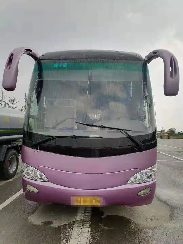 2009 سنة 53 مقاعد حافلة مستعملة Yutong ZK6129HD حافلة سياحية مستعملة مع محرك ديزل مكيف الهواء