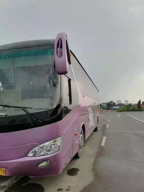 2009 سنة 53 مقاعد حافلة مستعملة Yutong ZK6129HD حافلة سياحية مستعملة مع محرك ديزل مكيف الهواء