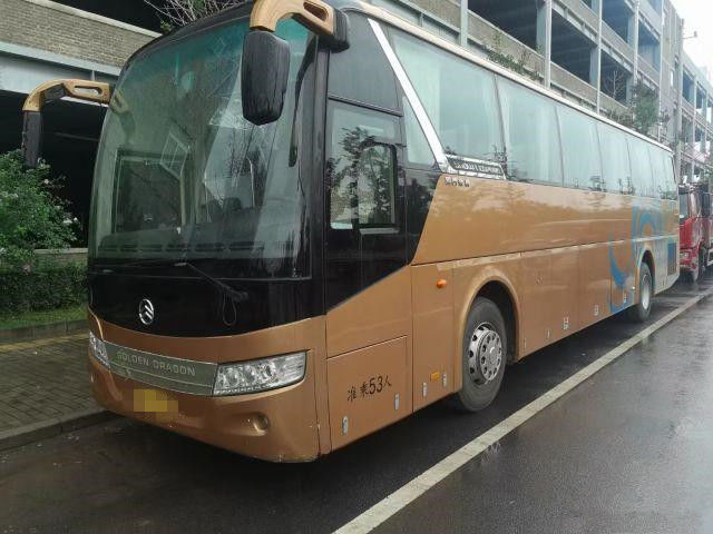 2014 سنة 53 مقعدًا تستخدم Golden Dragon Bus حافلة ركاب مستعملة XML6127 لتوجيه اليد اليسرى