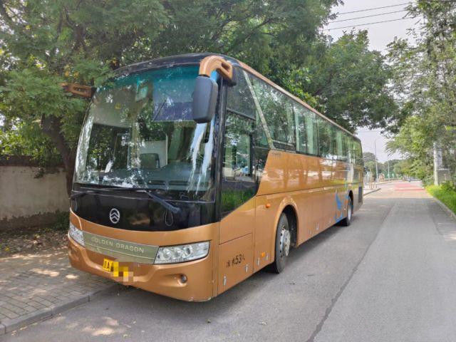 2014 سنة 53 مقعدًا تستخدم Golden Dragon Bus حافلة ركاب مستعملة XML6127 لتوجيه اليد اليسرى