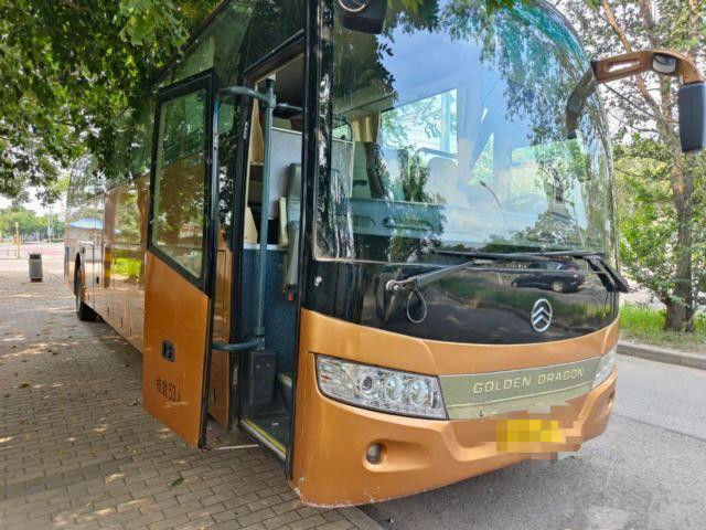 2014 سنة 53 مقعدًا تستخدم Golden Dragon Bus حافلة ركاب مستعملة XML6127 لتوجيه اليد اليسرى