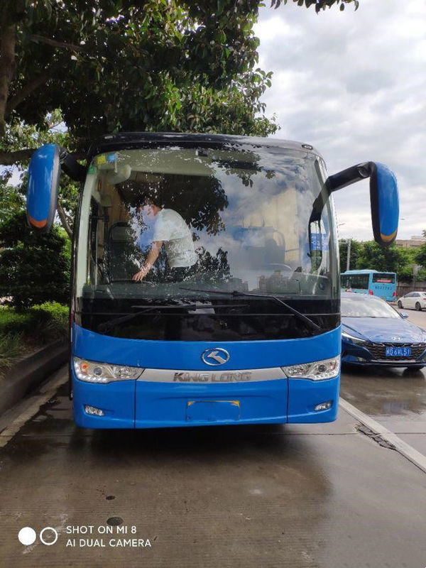 Kinglong Bus Luxury Coach Air Condition يستخدم أجزاء لمشاهدة معالم المدينة للحافلات الفاخرة XMQ6110 48 مقعدًا