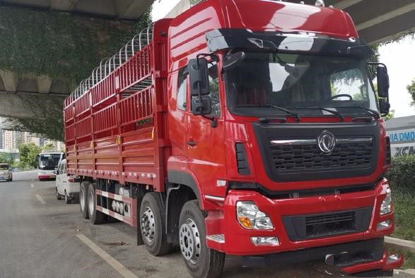 Dong-Feng 8x4 420hp الصين تستخدم Lorry Cargo Trcuk Brand New LHD / RHD