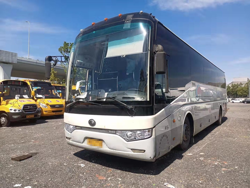 55 مقعدًا 2012 سنة مستعملة Yutong Bus ZK6122HQ حافلة سياحية مستعملة مع مكيف هواء