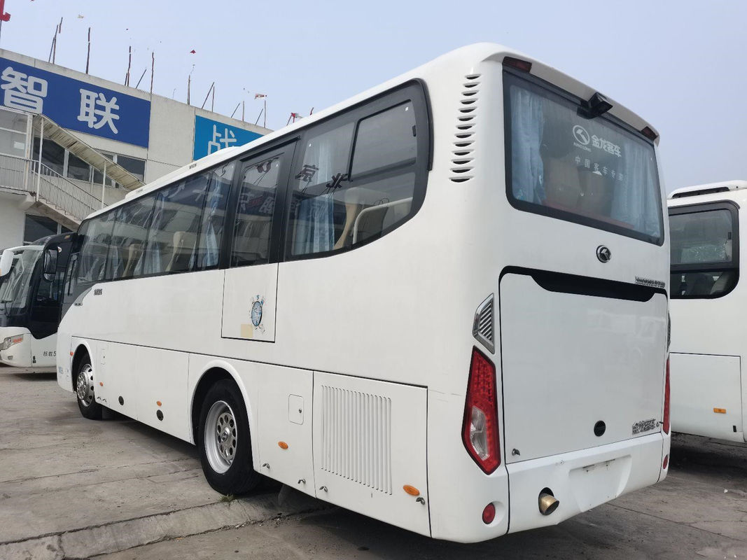 2017 سنة 39 مقاعد حافلة مستعملة تستخدم King Long XMQ6898 Coach Bus LHD Bus Diesel Engine No Accident