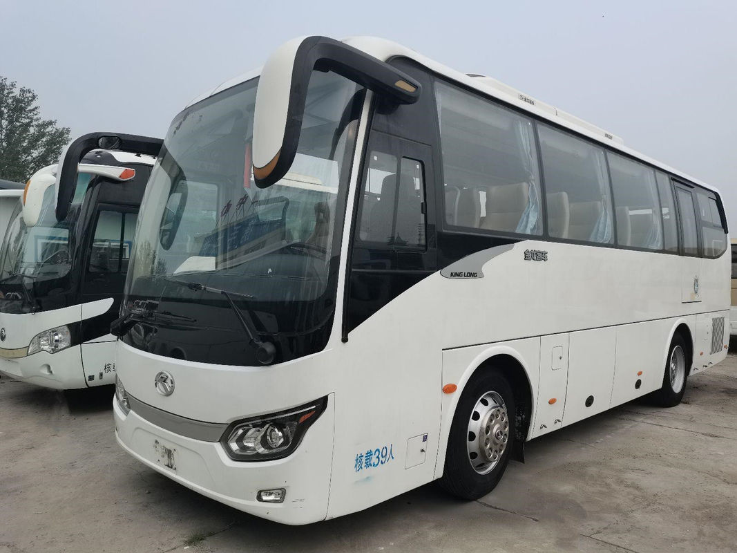 2017 سنة 39 مقاعد حافلة مستعملة تستخدم King Long XMQ6898 Coach Bus LHD Bus Diesel Engine No Accident