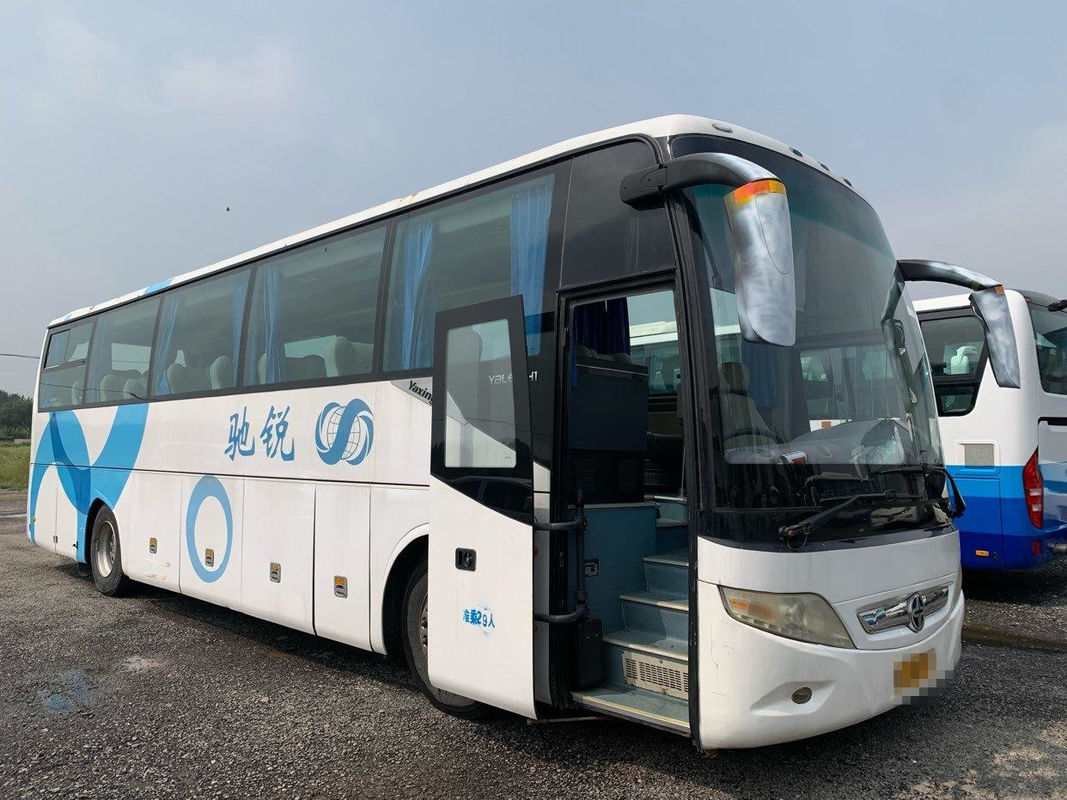 29 مقعدًا فاخرًا 2012 سنة مستعملة Asiastar Bus YBL6111H1 RHD Steering Bus Engine Bus Engine