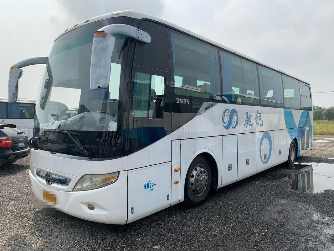 29 مقعدًا فاخرًا 2012 سنة مستعملة Asiastar Bus YBL6111H1 RHD Steering Bus Engine Bus Engine