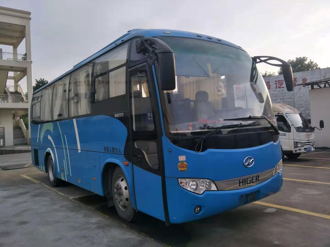 37 مقعدًا 2014 سنة مستعملة Higer KLQ6896 Bus حافلة حافلة مستعملة LHD محرك ديزل بدون حوادث
