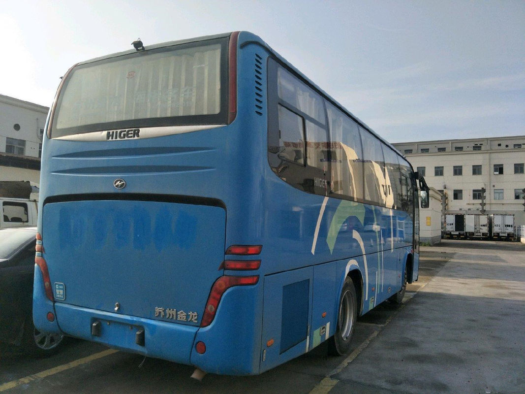 37 مقعدًا 2014 سنة مستعملة Higer KLQ6896 Bus حافلة حافلة مستعملة LHD محرك ديزل بدون حوادث