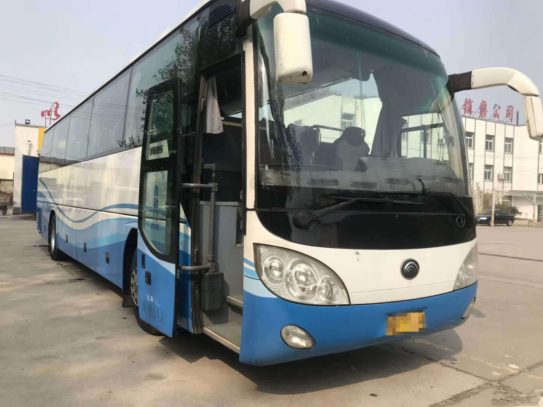 2011 سنة 51 مقعدًا LHD Steering تستخدم YUTONG Bus ZK6120 Used Coach Bus Engine