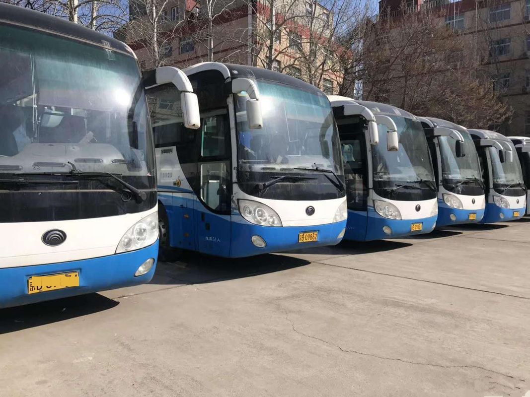 2011 سنة 51 مقعدًا LHD Steering تستخدم YUTONG Bus ZK6120 Used Coach Bus Engine